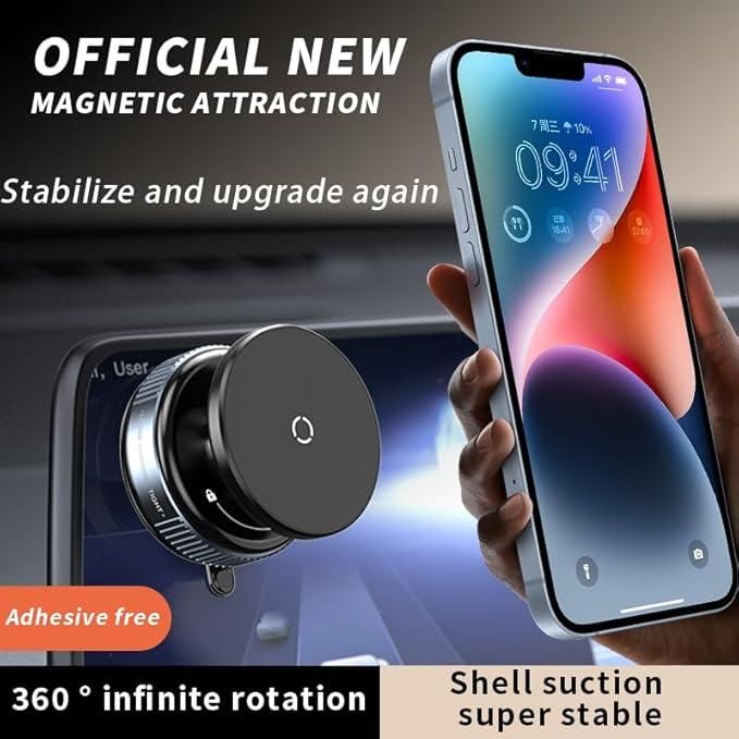 360° Rotating Mobile Phone Holder – Car & Desk Mount